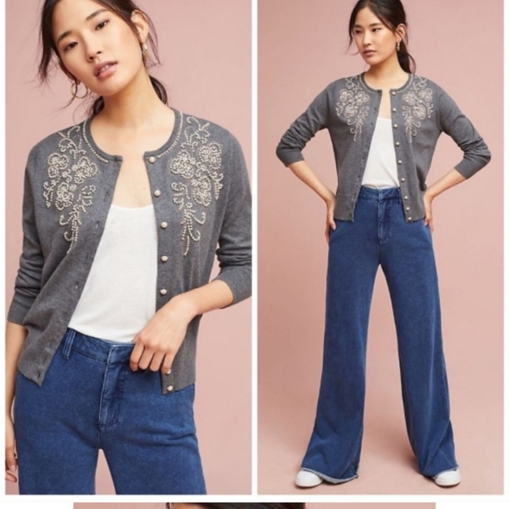 Field flower Anthropology cardigan